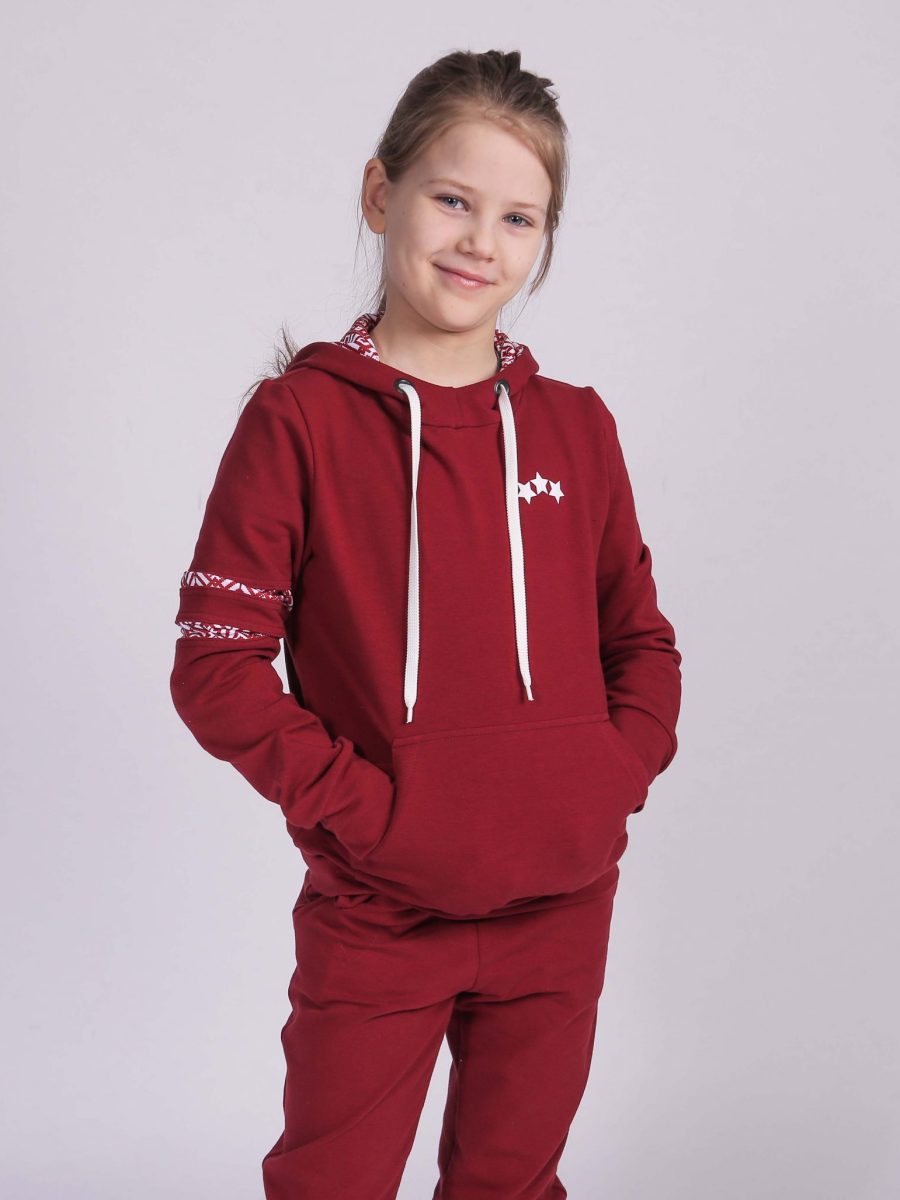 ESTRADA girl's Hoodie "LATVIA"