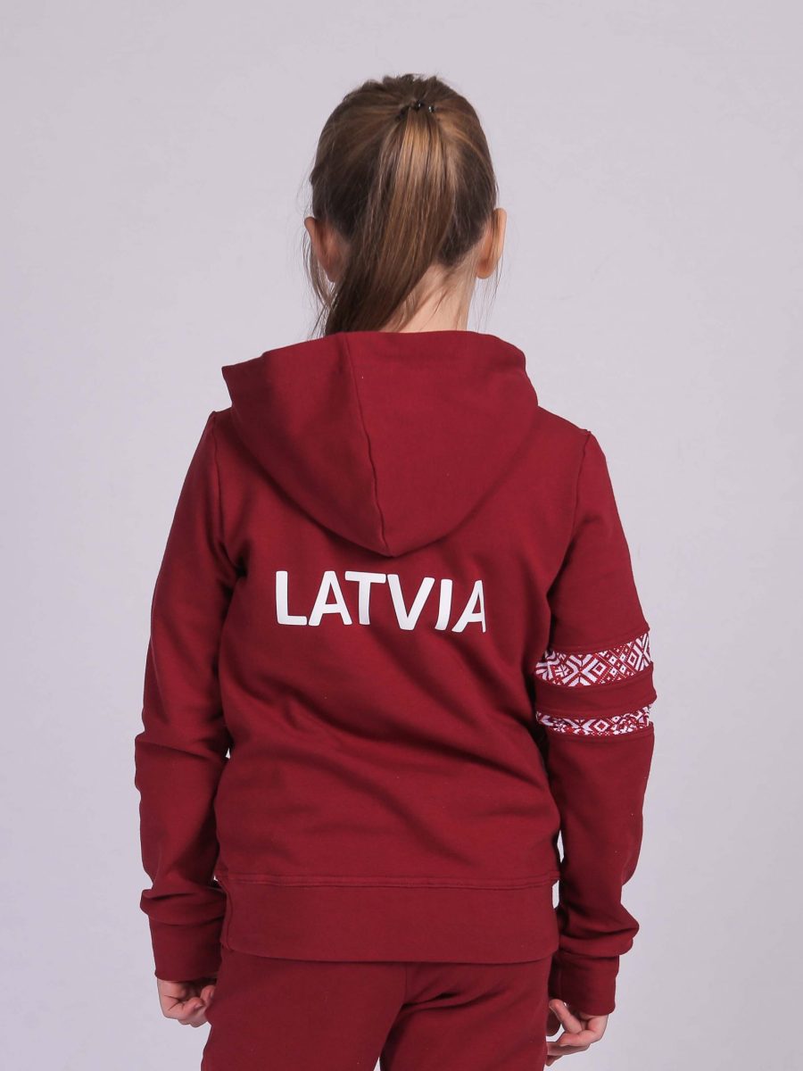 ESTRADA girl's Hoodie "LATVIA"