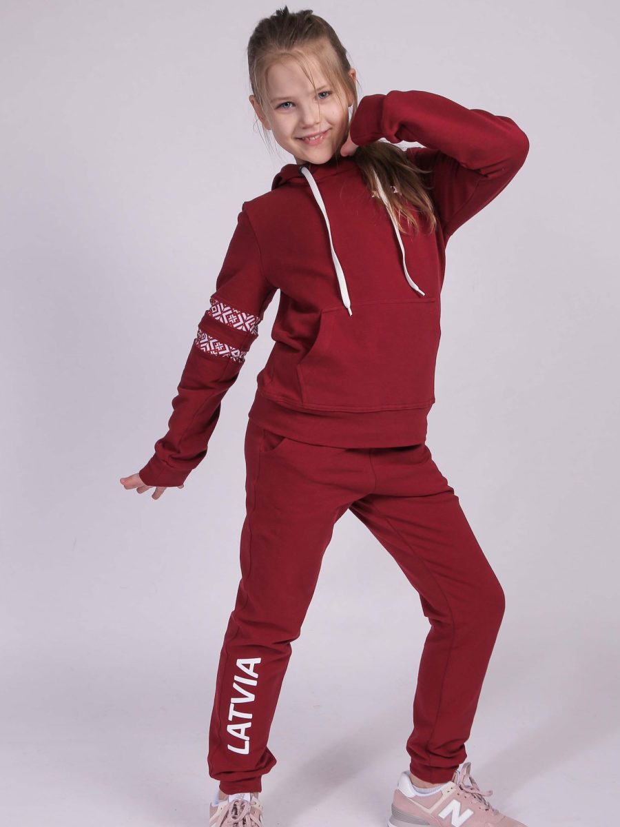 ESTRADA girl's Hoodie "LATVIA"