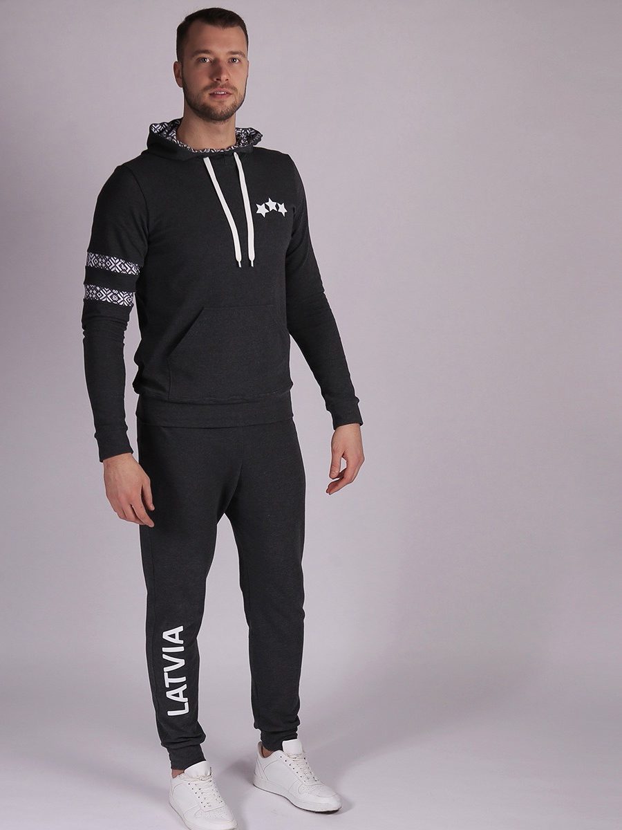 ESTRADA men's Tracksuit Hoodie Set "LATVIA"