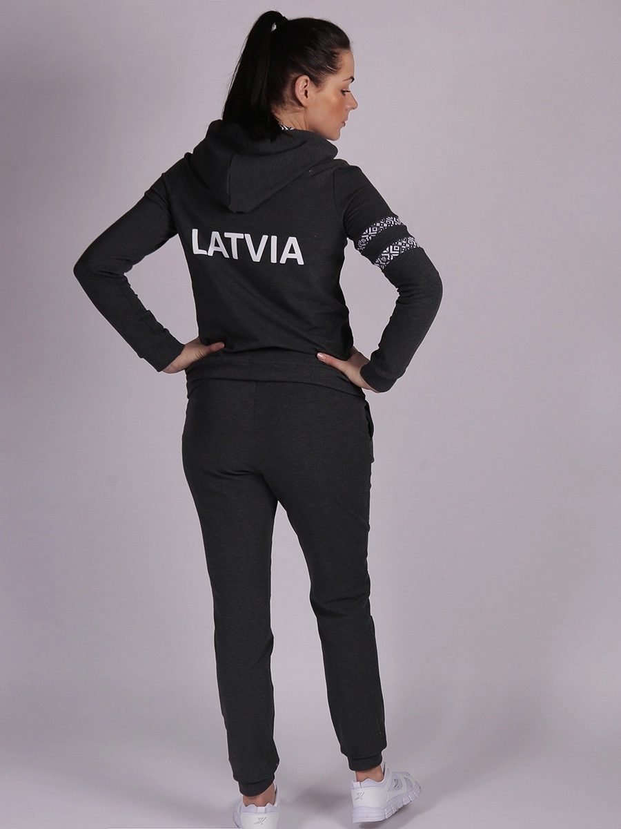 ESTRADA Cotton Tracksuit Hoodie Set "LATVIA"