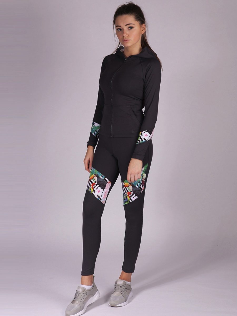 ESTRADA leggings with "Tropical" details