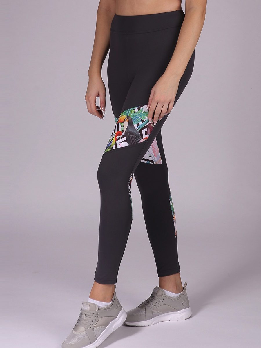 ESTRADA leggings with "Tropical" details