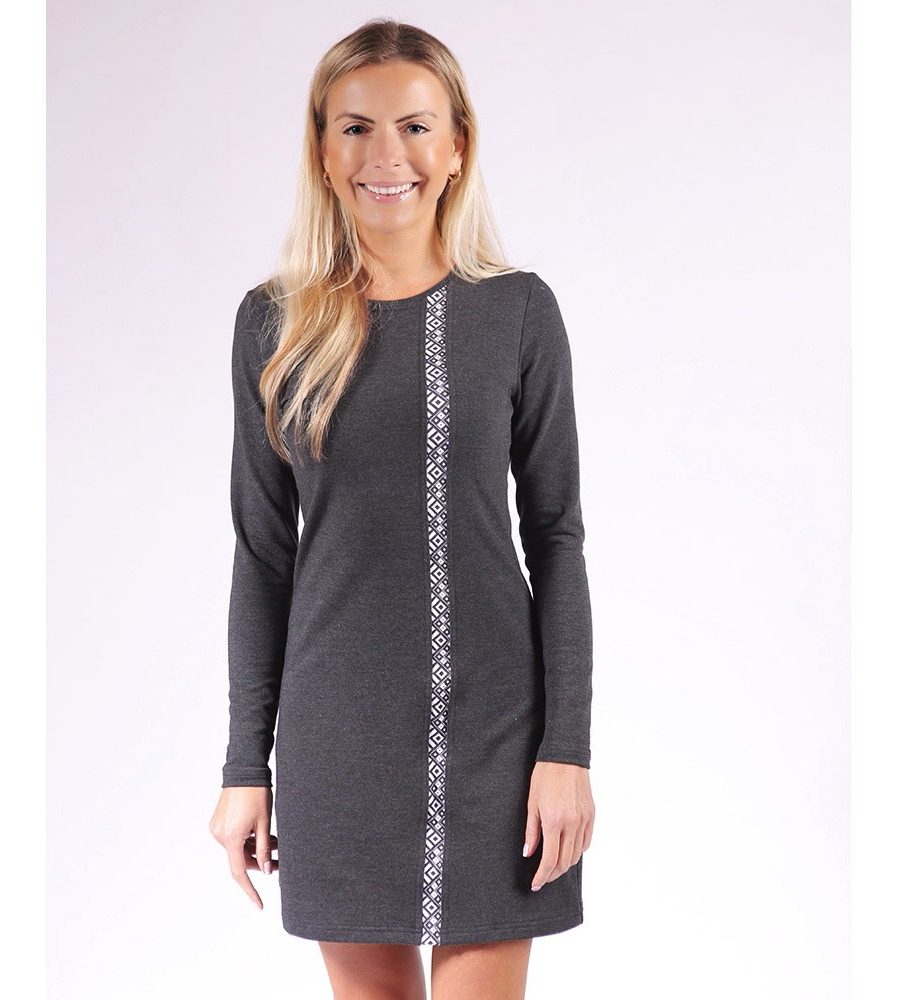 Street Style long sleeve Cotton Dress