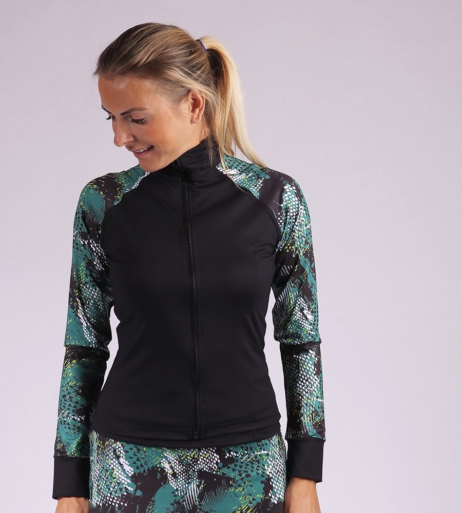 ESTRADA printēta dizaina jaka ar reglāniem