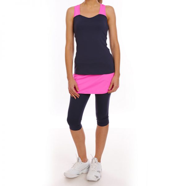 ESTRADA skirts with built-in capris (scapris)