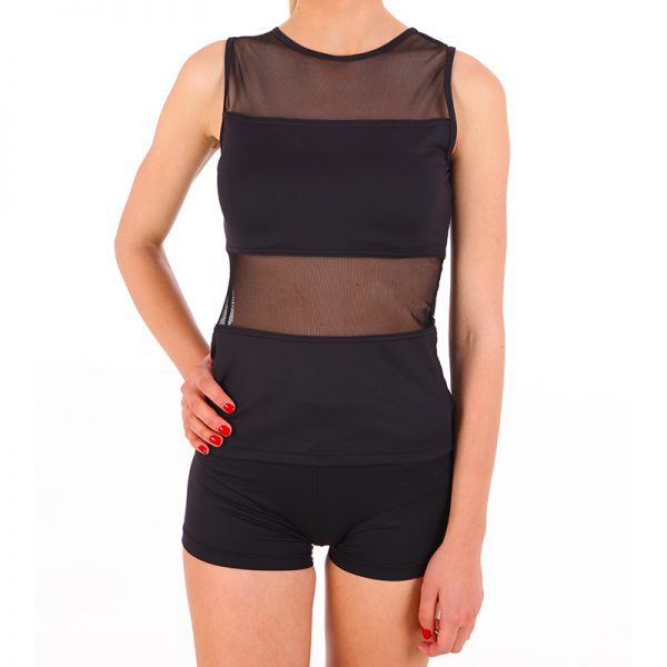 ESTRADA Mesh Tank top