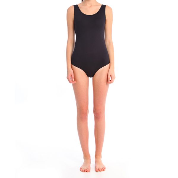 ESTRADA depth neckline dance leotard