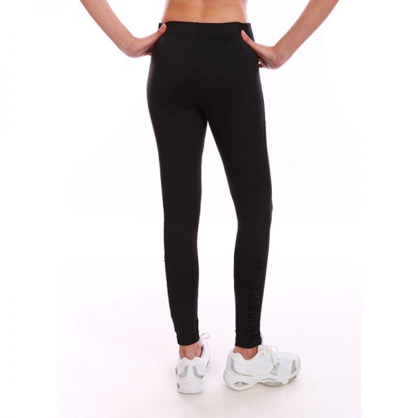 ESTRADA tennis leggings with ruffle side