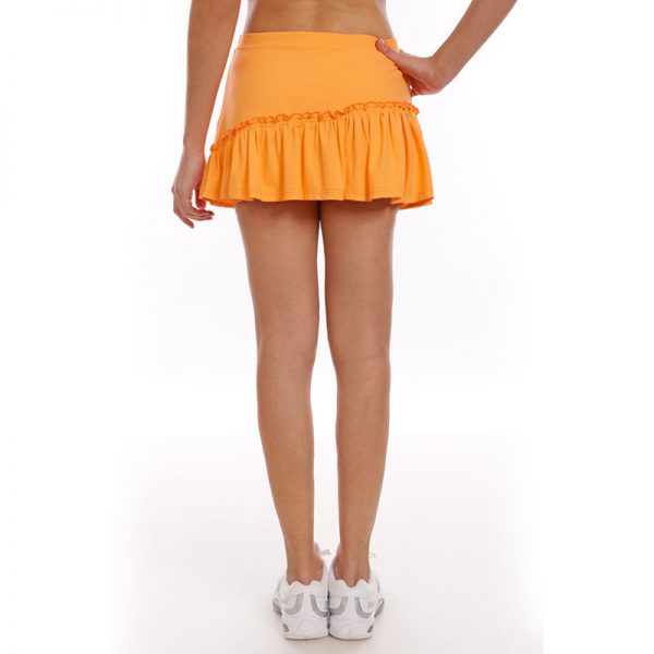 ESTRADA ruffle tennis skirts with built-in shorts