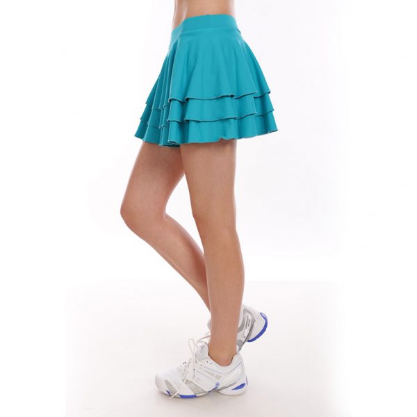 ESTRADA extra ruffle skirts with built-in shorts