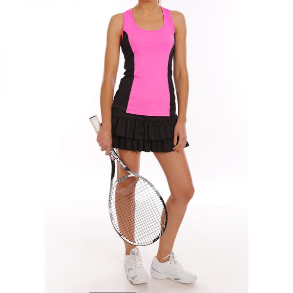 ESTRADA Ruffle Tennis skirts with built-in shorts