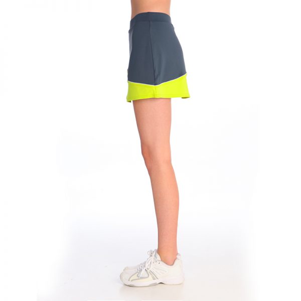 ESTRADA asymmetrical skirts with built-in shorts