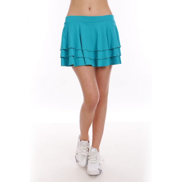 ESTRADA extra ruffle skirts with built-in shorts