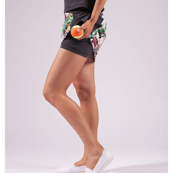 ESTRADA Tropical style skirts (built-in shorts)