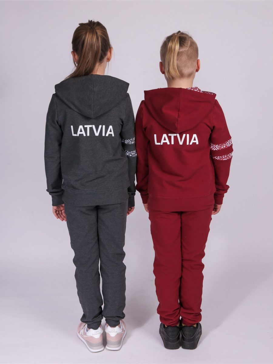 ESTRADA girl's Hoodie "LATVIA"