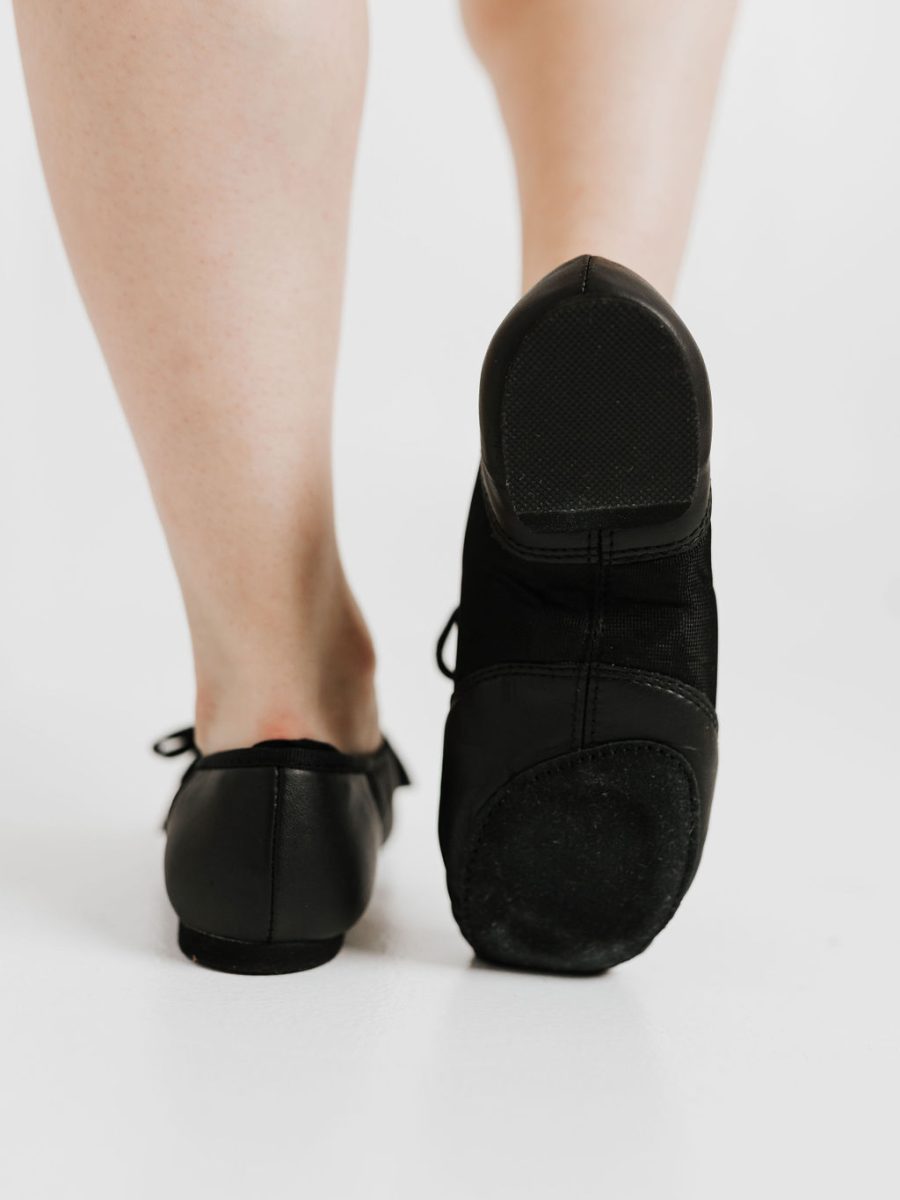 black jazz dance shoes